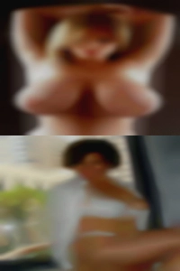 Brown women down to hair (what's there.