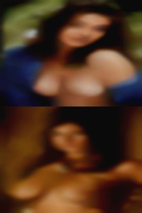 Sensual nude women and tender girl.